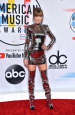 TAYLOR SWIFT at American Music Awards in Los Angeles 10/09/2018