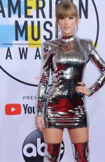 TAYLOR SWIFT at American Music Awards in Los Angeles 10/09/2018