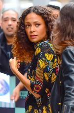 THANDIE NEWTON at AOL Build in New York 10/09/2018