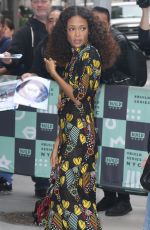 THANDIE NEWTON at AOL Build in New York 10/09/2018