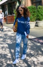 THANDIE NEWTON Out in New York 10/10/2018