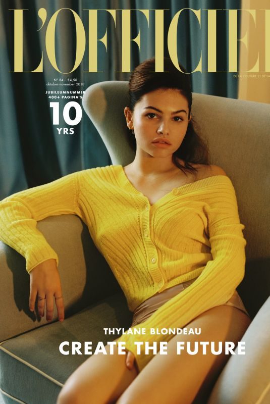 THYLANE BLONDEAU in L’Officiel NL, Anniversary Issue 2018