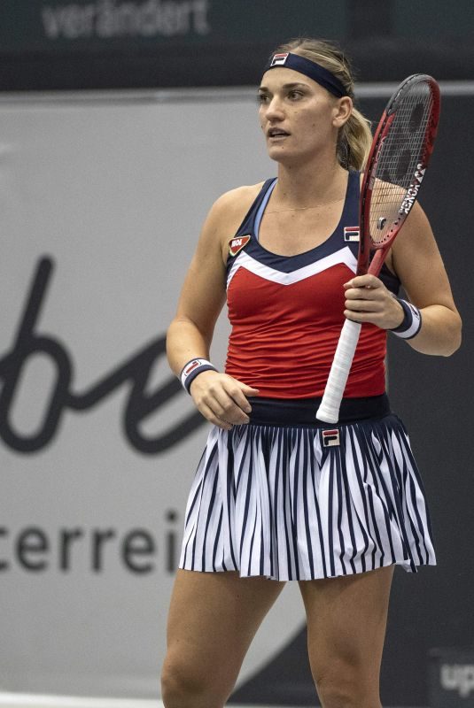 TIMEA BABOS at WTA Upper Austria Ladies Tennins Tournament in Linz 10/11/2018