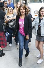 TINA FEY at Mean Girls Day in New York 10/03/2018