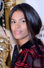 TINA KUNAKEY at Givenchy Show at Paris Fashion Week 09/30/2018