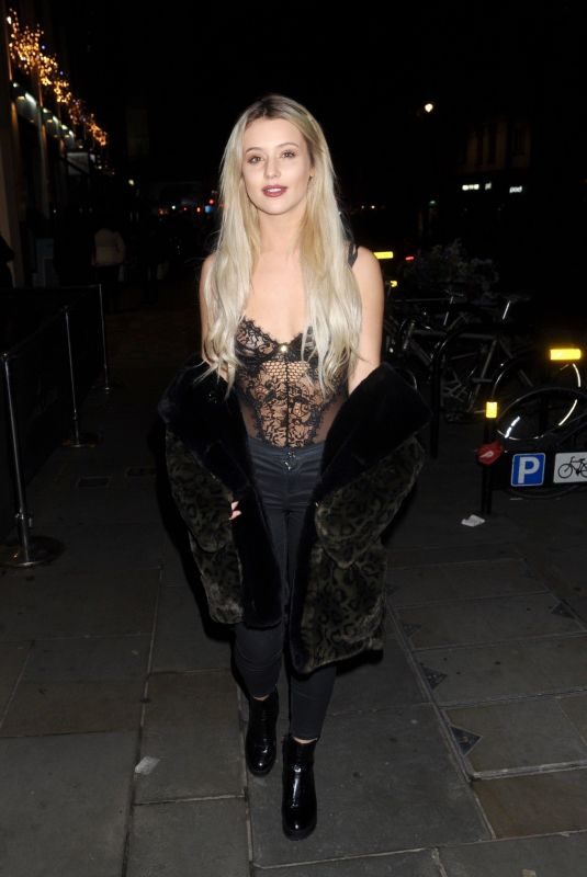 TINA STINNES at Tallia Storm’s 20th Birthday Party in London 10/28/2018
