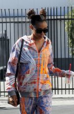 TINASHE Arrives at DWTS Rehersal Studio in Los Angeles 10/04/2018