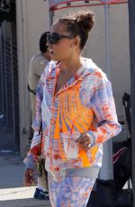 TINASHE Arrives at DWTS Rehersal Studio in Los Angeles 10/04/2018