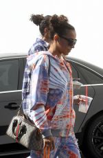 TINASHE Arrives at DWTS Rehersal Studio in Los Angeles 10/04/2018