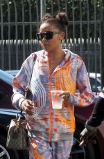 TINASHE Arrives at DWTS Rehersal Studio in Los Angeles 10/04/2018