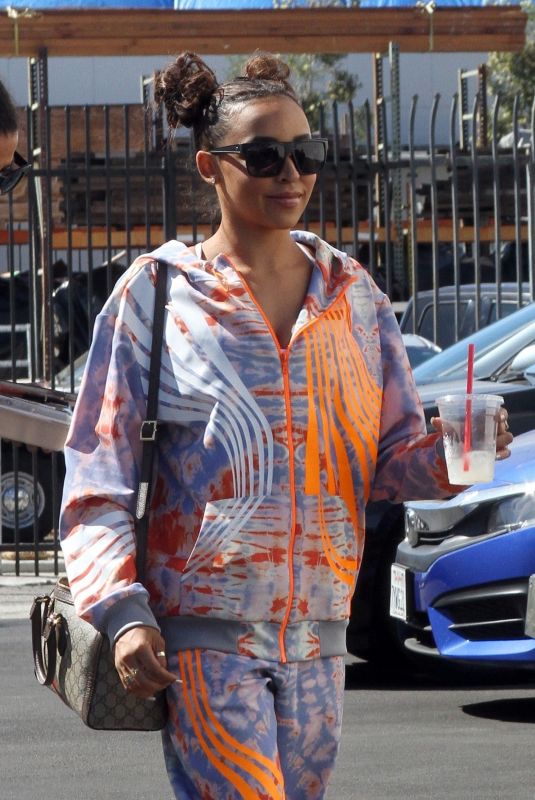 TINASHE Arrives at DWTS Rehersal Studio in Los Angeles 10/04/2018