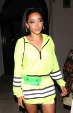 TINASHE Night Out in West Hollywood 10/01/2018