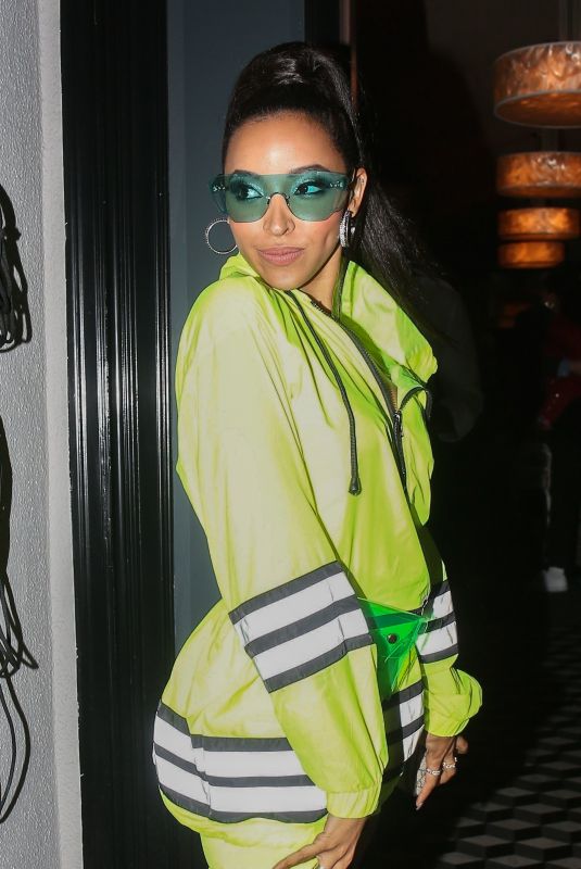 TINASHE Night Out in West Hollywood 10/01/2018