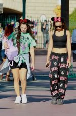 TINASHE Out at Disneyland in Anaheim 10/18/2018