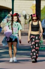 TINASHE Out at Disneyland in Anaheim 10/18/2018