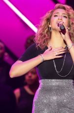 TORI KELLY Performs at 2018 GMA Dove Awards in Nashville 10/16/2018