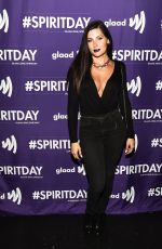 TRACE LYSETTE at Beyond Spirit Day Concert in Hollywood 10/17/2018