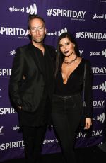 TRACE LYSETTE at Beyond Spirit Day Concert in Hollywood 10/17/2018