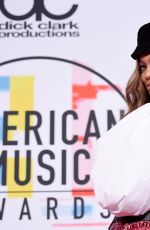 TYRA BANKS at American Music Awards in Los Angeles 10/09/2018
