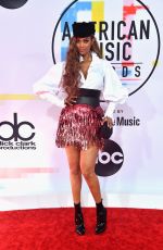 TYRA BANKS at American Music Awards in Los Angeles 10/09/2018