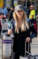 UNA HEALY at Heathrow Airport in London 10/05/2018
