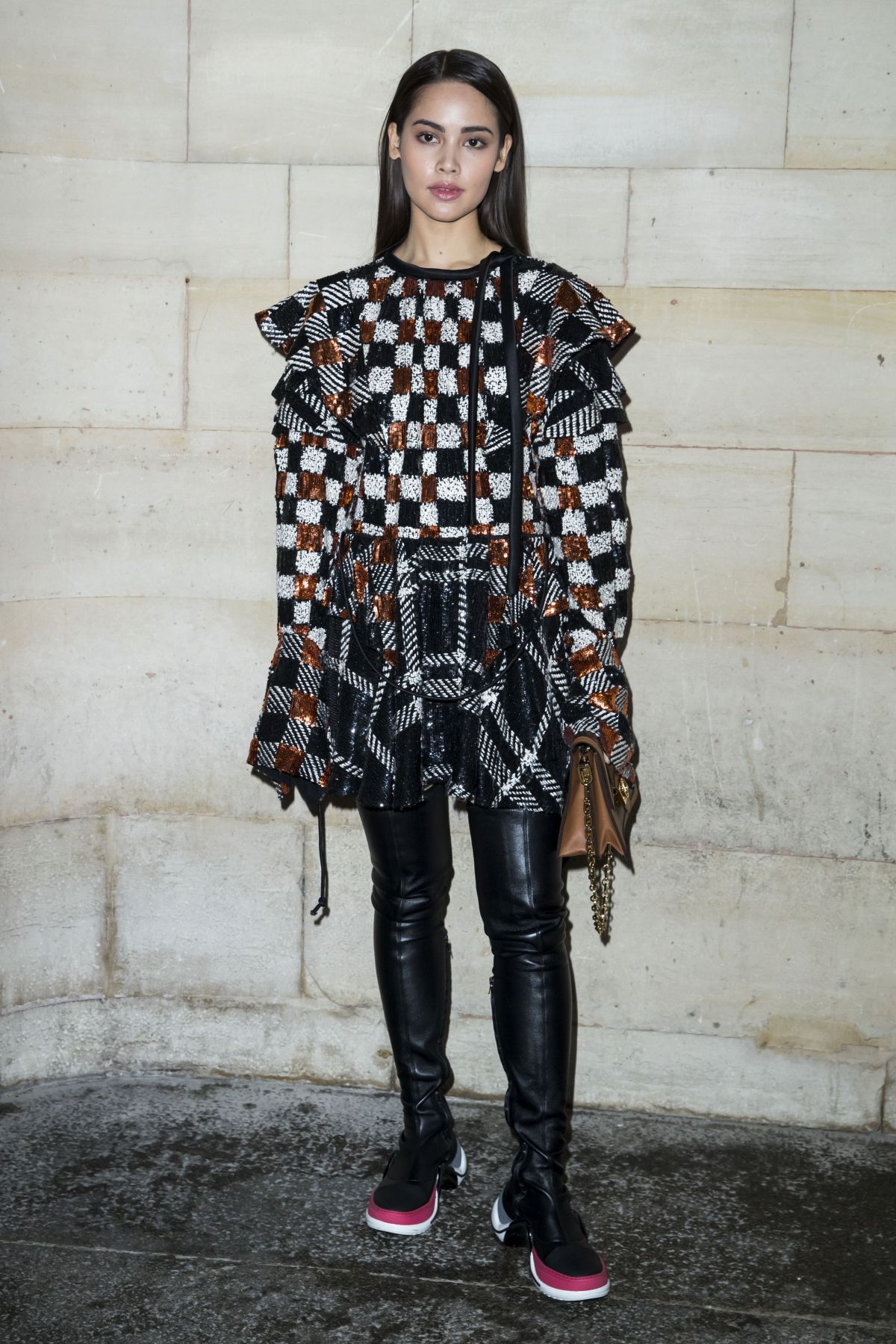 URASSAYA SPERBUND at Louis Vuitton Show at Paris Fashion Week 10/02/2018 – HawtCelebs