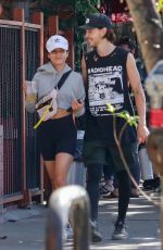 VANESSA HUDGENS and Austin Butler Out for Lunch in Studio City 10/08/2018
