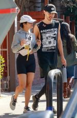 VANESSA HUDGENS and Austin Butler Out for Lunch in Studio City 10/08/2018