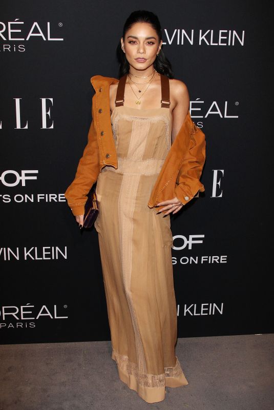 VANESSA HUDGENS at Elle Women in Hollywood in Los Angeles 10/15/2018