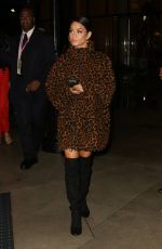 VANESSA HUDGENS Leaves Candy Crush Friends Event in New York 10/11/2018