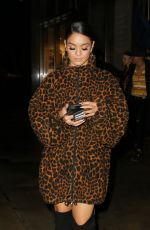 VANESSA HUDGENS Leaves Candy Crush Friends Event in New York 10/11/2018