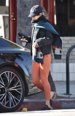 VANESSA HUDGENS Leaves Pilates Class in Los Angeles 10/24/2018