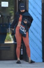 VANESSA HUDGENS Leaves Pilates Class in Los Angeles 10/24/2018