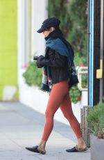 VANESSA HUDGENS Leaves Pilates Class in Los Angeles 10/24/2018