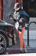VANESSA HUDGENS Leaves Pilates Class in Los Angeles 10/24/2018