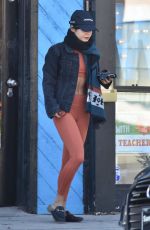 VANESSA HUDGENS Leaves Pilates Class in Los Angeles 10/24/2018