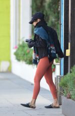 VANESSA HUDGENS Leaves Pilates Class in Los Angeles 10/24/2018