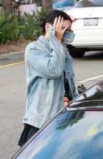VANESSA HUDGENS Leaves Pilates Class in Studio City 10/09/2018