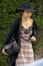 VANESSA HUDGENS Out Shopping in Studio City 10/08/2018