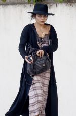VANESSA HUDGENS Out Shopping in Studio City 10/08/2018