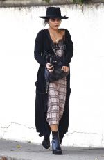 VANESSA HUDGENS Out Shopping in Studio City 10/08/2018