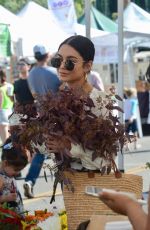 VANESSA HUDGENS Shopping at Farmers Market in Los Angeles 10/21/2018