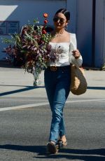 VANESSA HUDGENS Shopping at Farmers Market in Los Angeles 10/21/2018