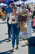 VANESSA HUDGENS Shopping at Farmers Market in Los Angeles 10/21/2018