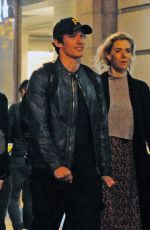 VANESSA KIRBY and Callum Turner Night Out in London 10/10/2018