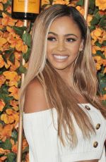 VANESSA MORGAN at 2018 Veuve Clicquot Polo Classic in Los Angeles 10/06/2018