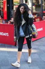 VICK HOPE Leaves Gobal Radio in London 10/10/2018
