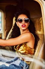 VICK HOPE On the Set of a Photoshoot, October 2018