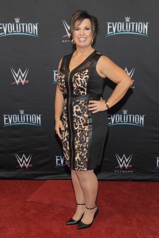 VICKY GUERRERO at WWE’s First Ever All-women’s Event Evolution in Uniondale 10/28/2018