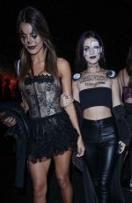 VICTORIA JUSTICE at Just Jared Halloween Party in West Hollywood 01/27/2018